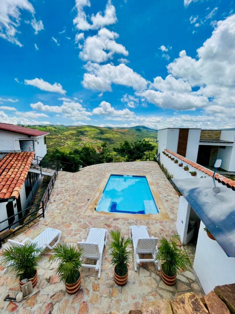 Casa Luna Hotel Campestre & Spa San Gil Exteriör bild